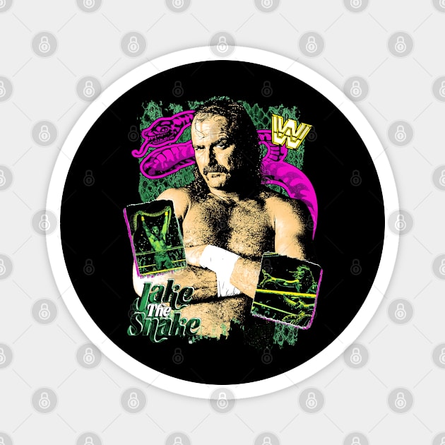 Jake The Snake Roberts Neon Magnet by Holman